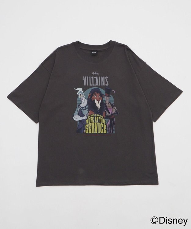 WEGO 【ユニセックス着用ITEM/SMLサイズ展開】VILLAINSグラフィックT（S） 柄2