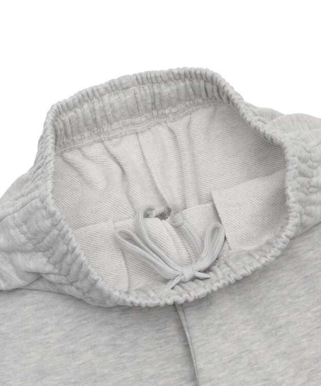 WEGO 【SCHOOLITEM/ウエストゴム】イージーストレートスウェットパンツ 杢グレー