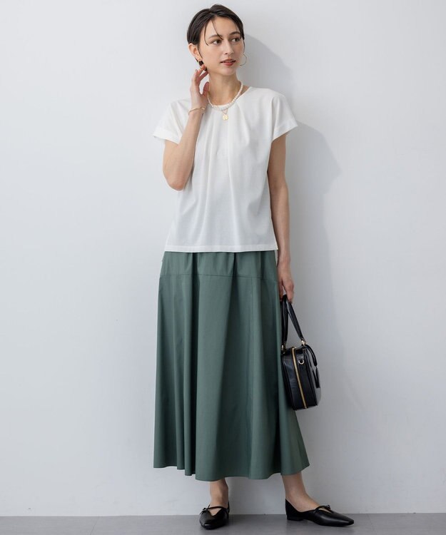 23区 2WAY パール コイン ネックレス ゴールド系