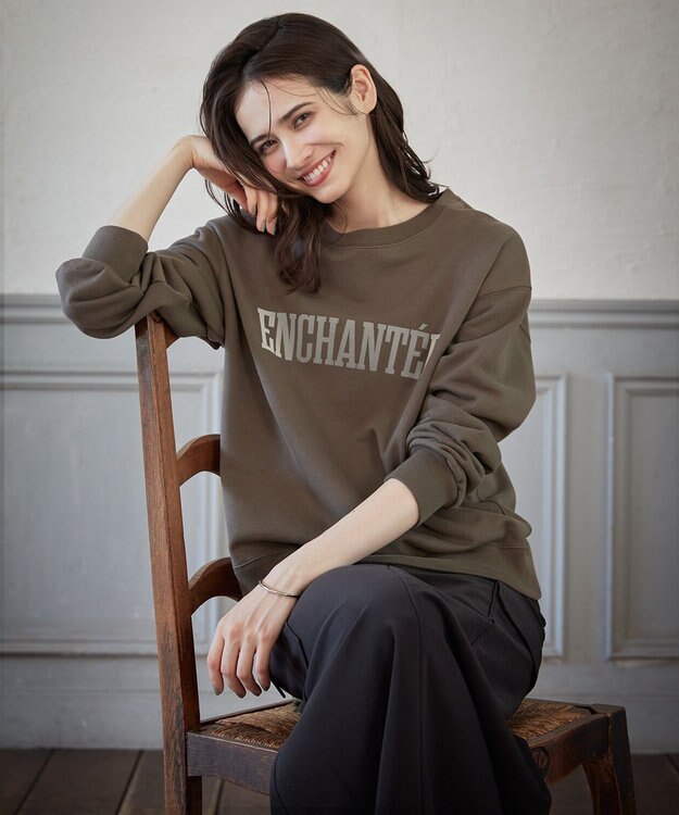 23区 L 【SLOW/一部店舗限定】ライトコーデュロイ スカート ダークグレー系