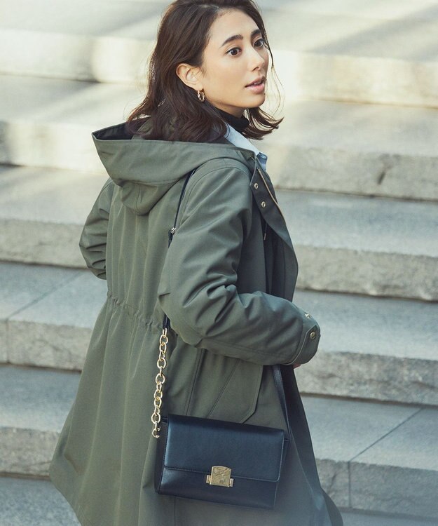 23区 【CLASSY.1月号掲載】スクエアキー ミニ ショルダーバッグ ブラック系