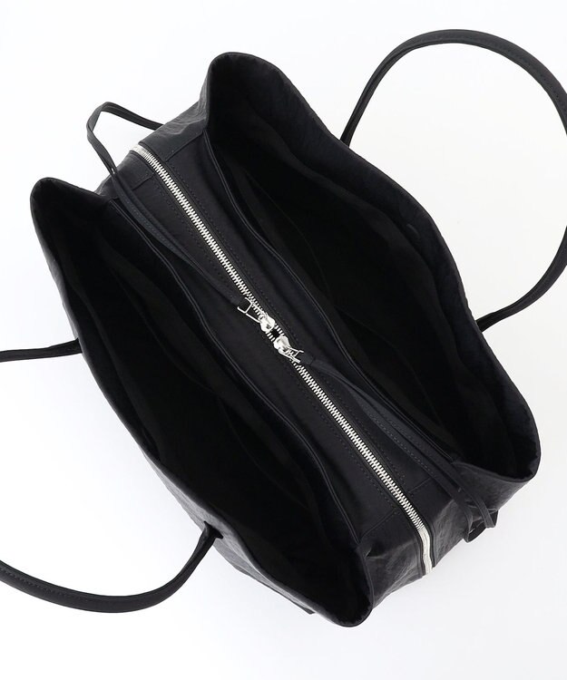 BEIGE， 【一部店舗限定】MARY AL TERNA / RIKYU ナイロンハンドバック Black