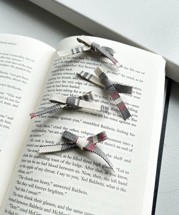 WEGO L4Pミニリボンクリップ 柄6