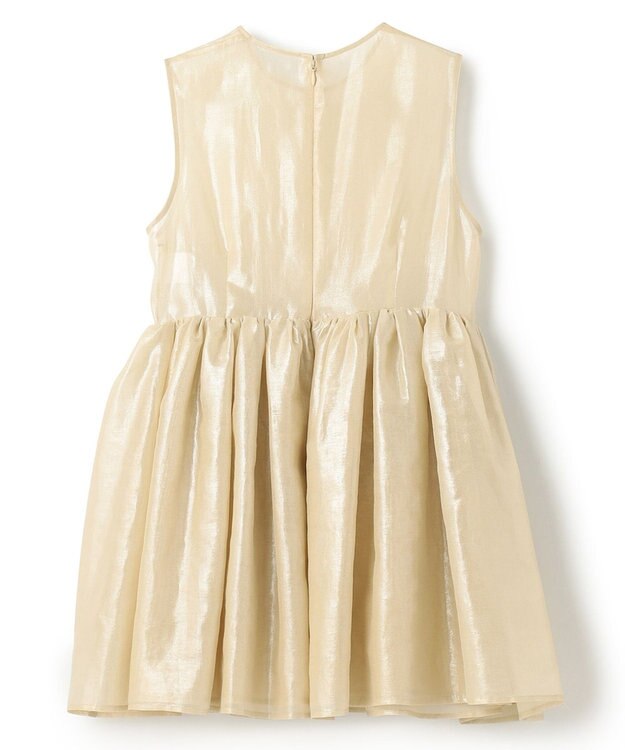 NAVE 【Nave・シアー素材】ラメボイル ブラウス アイボリー系