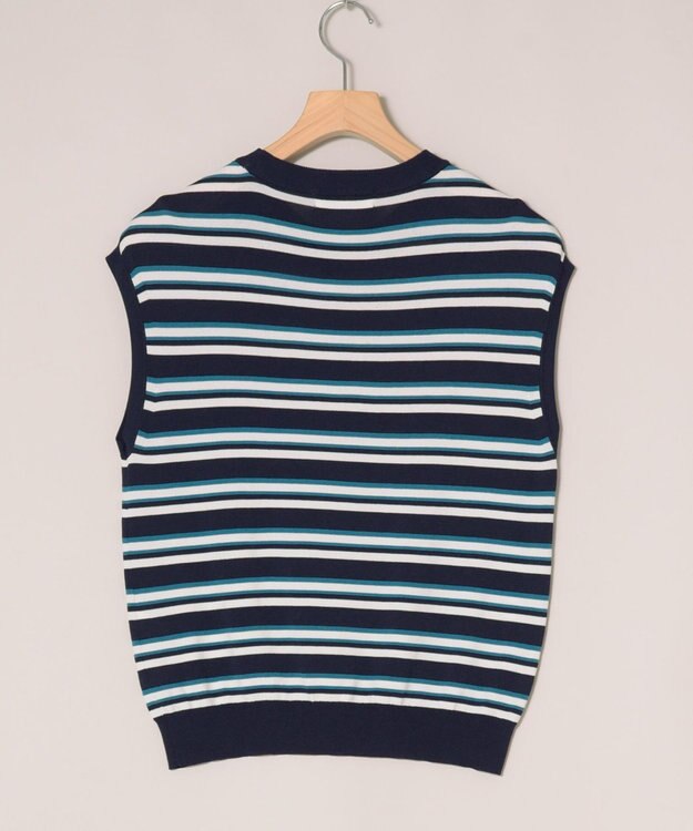 ONWARD Reuse Park 【組曲】ニット春夏 ネイビー