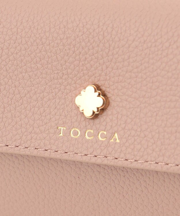 TOCCA TOCCA CLOVER KEYPOUCH キーリング付きマルチポーチ ピンク系