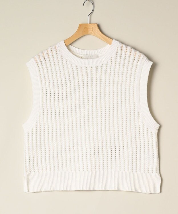 ONWARD Reuse Park 【any FAM】ニット春夏 オフホワイト