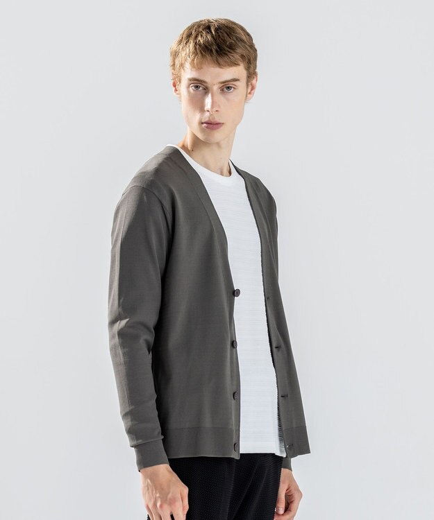 JOSEPH HOMME 【ストレッチ】リュクスレーヨン　カーディガン ダークグリーン系