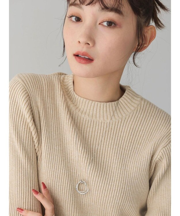 AMERICAN HOLIC スパイラルリングネックレス Silver