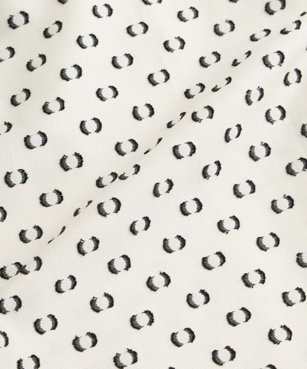 YECCA VECCA タックフレアスカート Dot