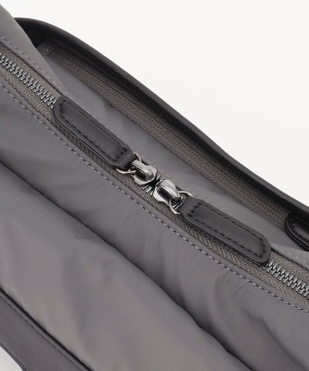 Y'SACCS ミリタリーフラップミニショルダー ダークグレー