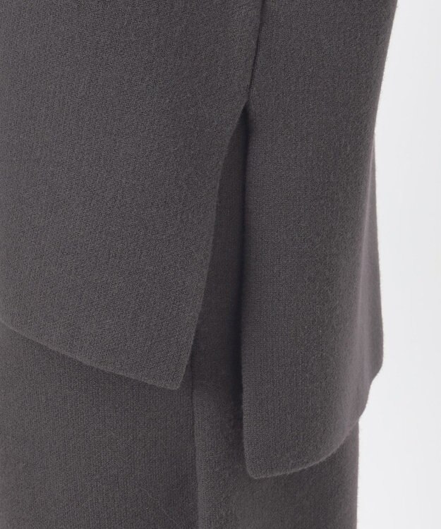 23区 S 【エステータ】エアリースパンウール プルオーバーニット スレートグレー系