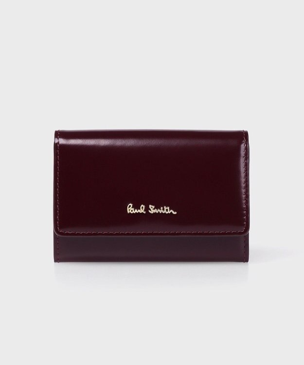 Paul Smith シャインクラスプ 名刺入れ ボルドー