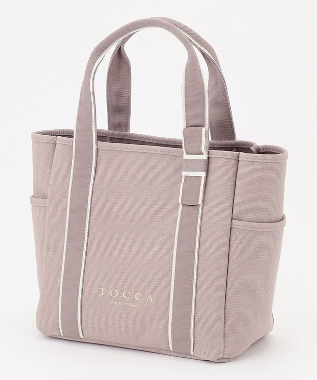 TOCCA POINT OF RIBBON CANVASTOTE キャンバス トートバッグ ベージュ系