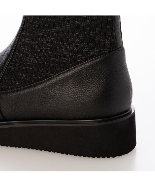 MODE ET JACOMO <D'ICI>アンクルストレッチショートブーツ ブラック