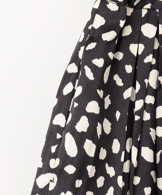 ANY KIDS レオパードスカート ブラック系