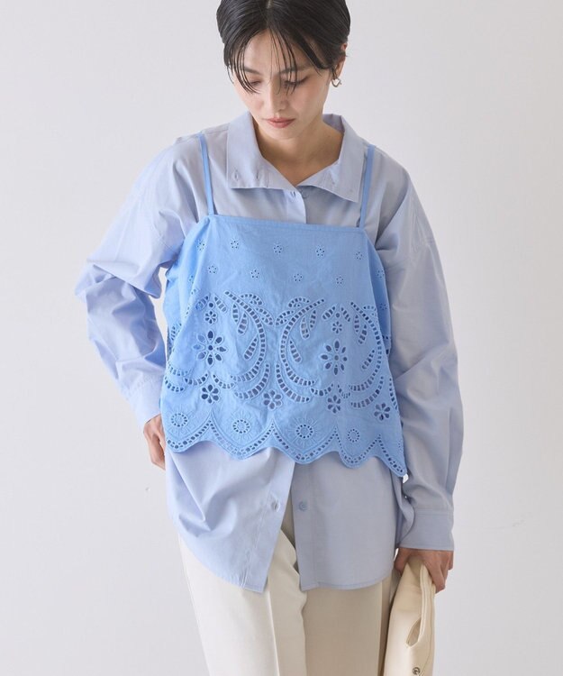 AMERICAN HOLIC レースビスチェ Blue