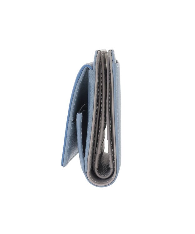 genten モルトフレスコ 2つ折り財布 デニムブルー