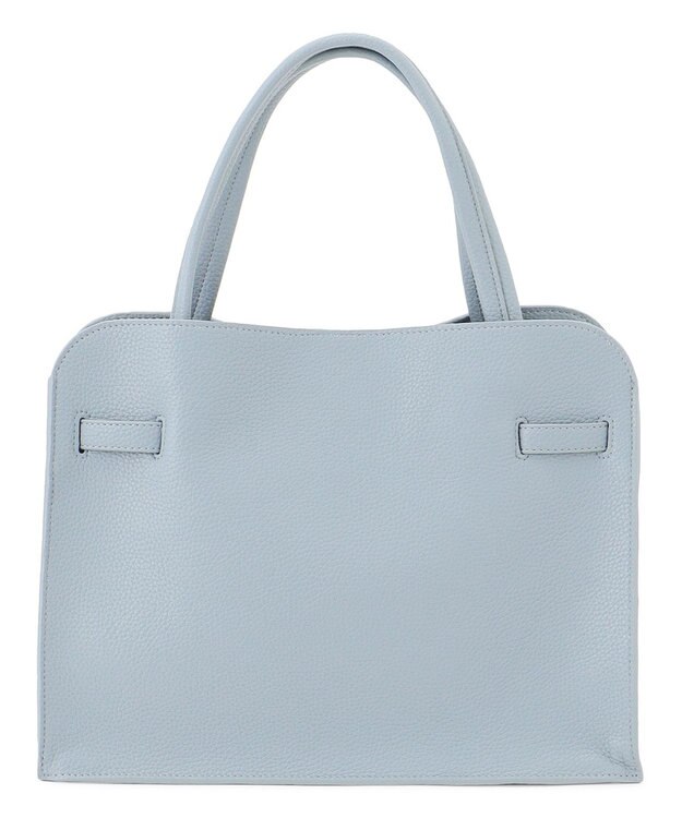 23区 ベルト付き 2WAY トートバッグ サックスブルー系