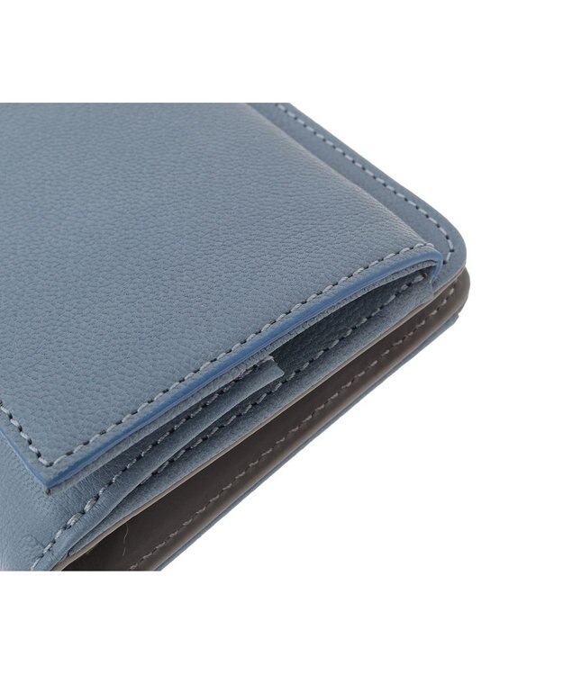 genten モルトフレスコ 2つ折り財布 デニムブルー