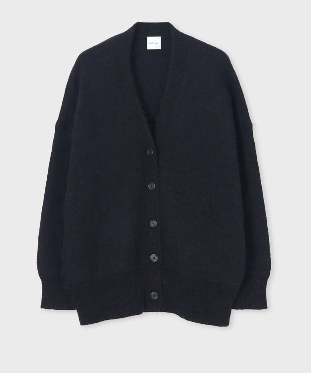 Paul Smith Big Flower モヘアカーディガン ブラック