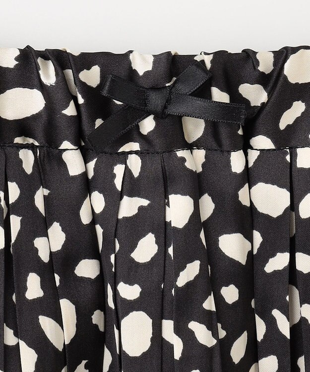 ANY KIDS レオパードスカート ブラック系