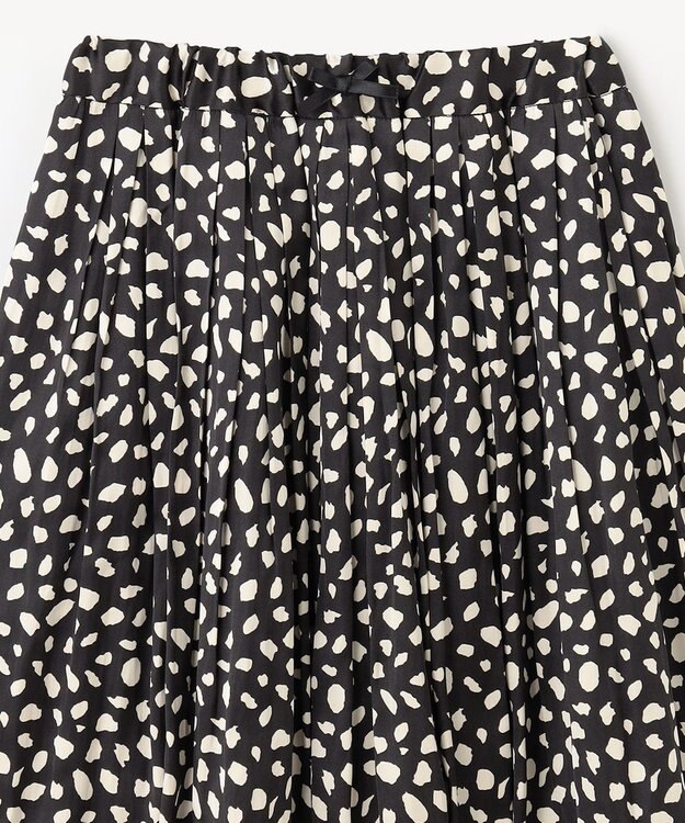 ANY KIDS レオパードスカート ブラック系