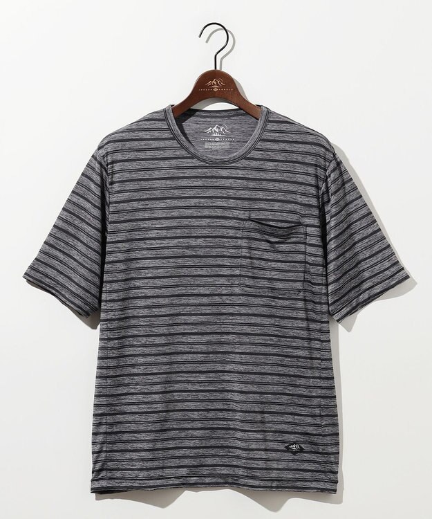 JOSEPH ABBOUD MOUNTAIN 【接触冷感】クールスキンガード Tシャツ グレー系2