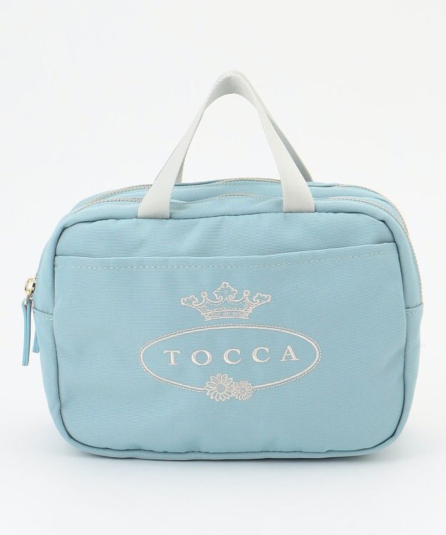 TOCCA TOCCA LOGO POUCH BAG ポーチ [新色]ブルー系