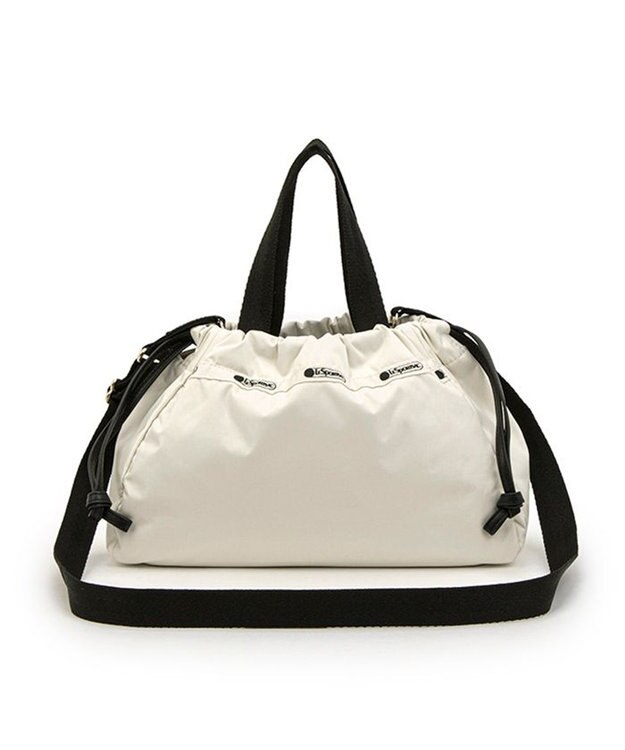 LeSportsac E/W CITY DRAWSTRING BAG??? /アップタウンサンドバー/ブラック アップタウンサンドバー/ブラック