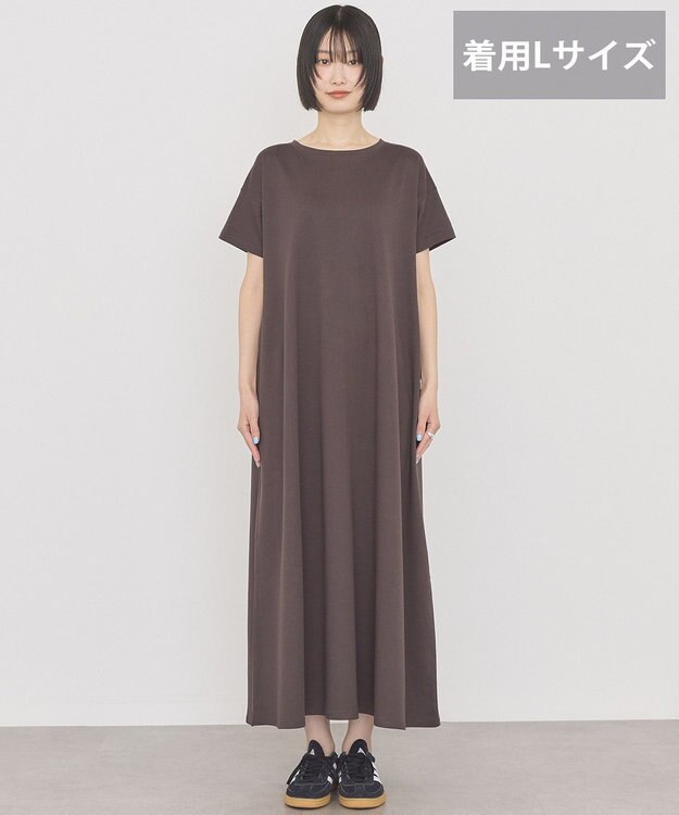 AMERICAN HOLIC 【選べる丈】フレアワンピース Black