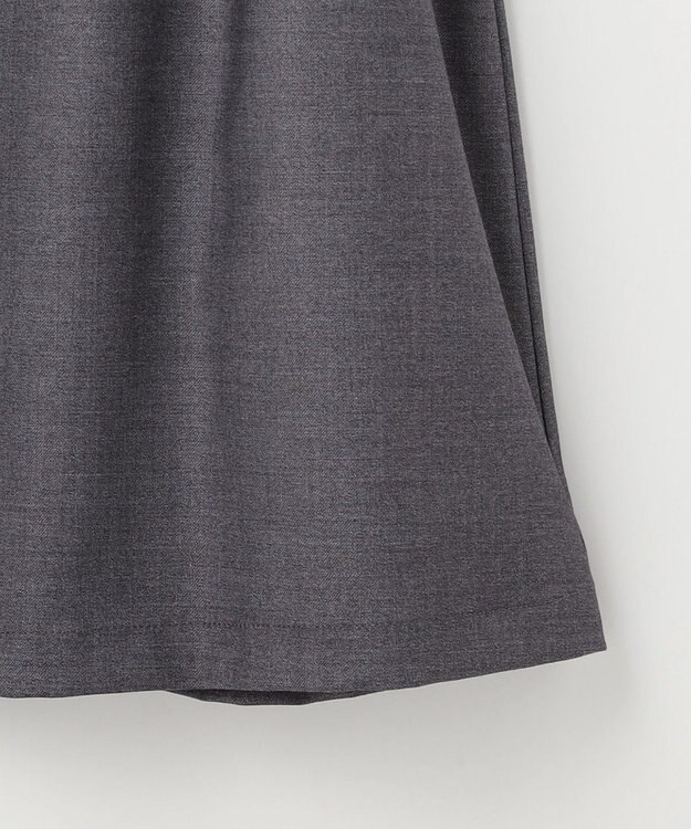 J.PRESS LADIES S ギャバストレッチ ワンピース グレー系