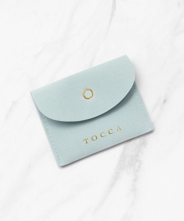 TOCCA 【WEB限定】SEEDS PEARL PIERCED EARRINGS K10ホワイトゴールド 淡水パールピアス ホワイトゴールド系