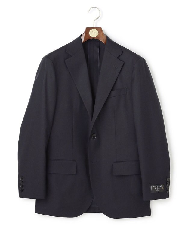 J.PRESS MEN 【J.PRESS MOVING / セットアップ対応】REDA ACTIVE スポーツツイスト ジャケット / 2B ネイビー系