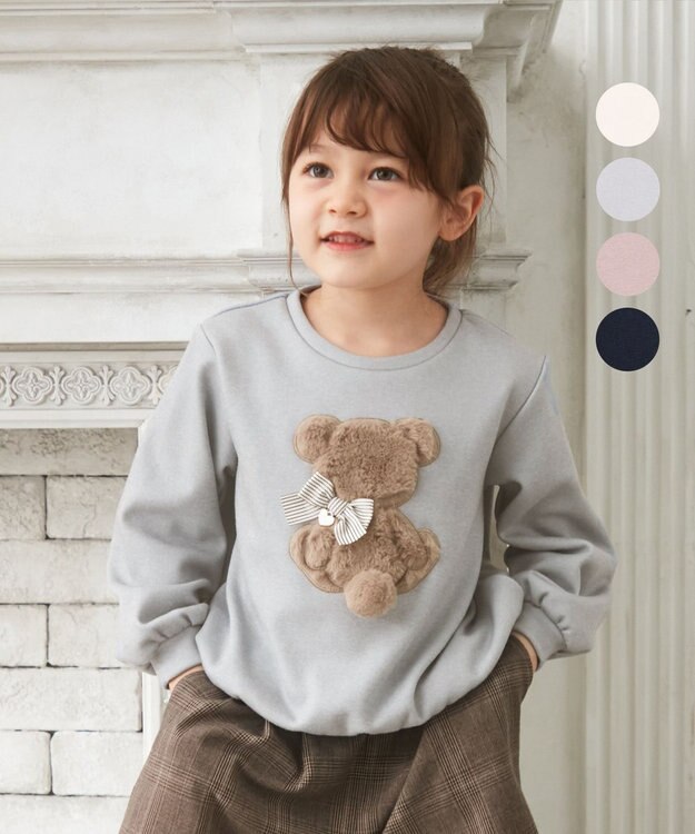 ANY KIDS アニマルアップリ トレーナー クマ