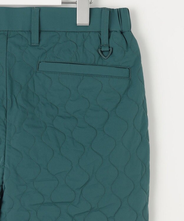 23区GOLF 冬の最強防寒アイテム【MEN】キルティングパンツ ダークグリーン系