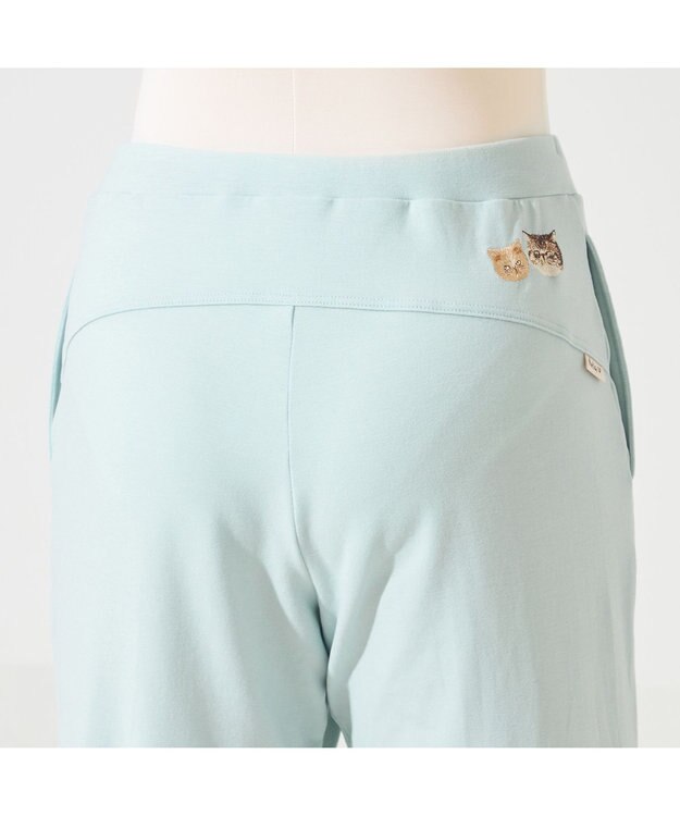 Chacott ◎【Nela ライン】ウォームアップパンツ アクアグリーン
