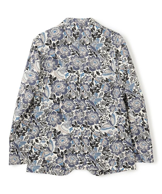 JOSEPH HOMME 新型・新柄【洗える/ストレッチ/シワになりにくい】クールドッツストレッチ メキシカンプリント ジャケット ホワイト系5