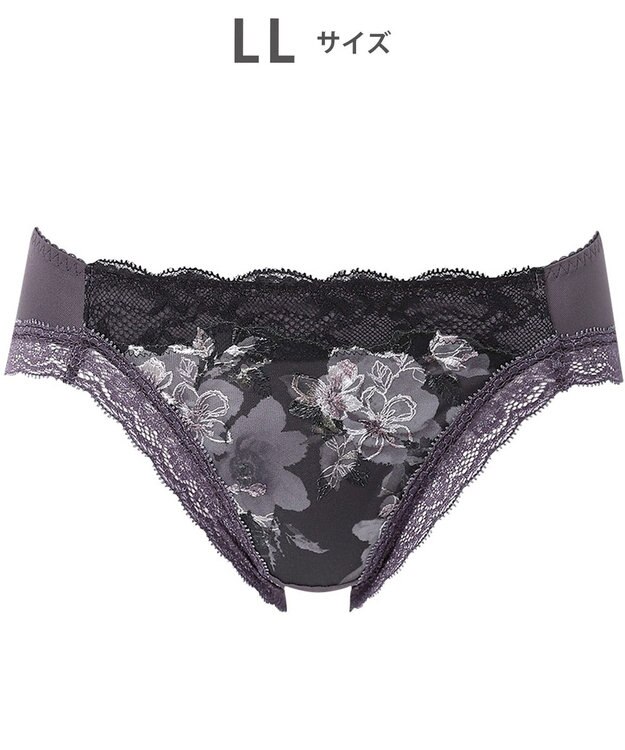 WACOAL ショーツ 【小さく見せるブラ】 BRB453とペア はきこみ丈あさめ はきごこちがよい レディース PRA153 /ワコール バイオレット