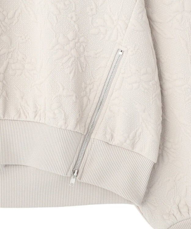 Green Parks フラワーフクレジャカードプルオーバー Gray