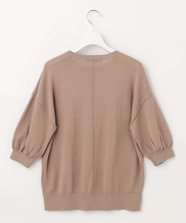 UNFILO 【接触冷感/UVケア/抗菌防臭】スゴ機能 ニット ダークブラウン系