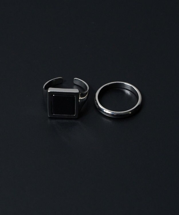 WEGO 2Pシグネットリング 柄1