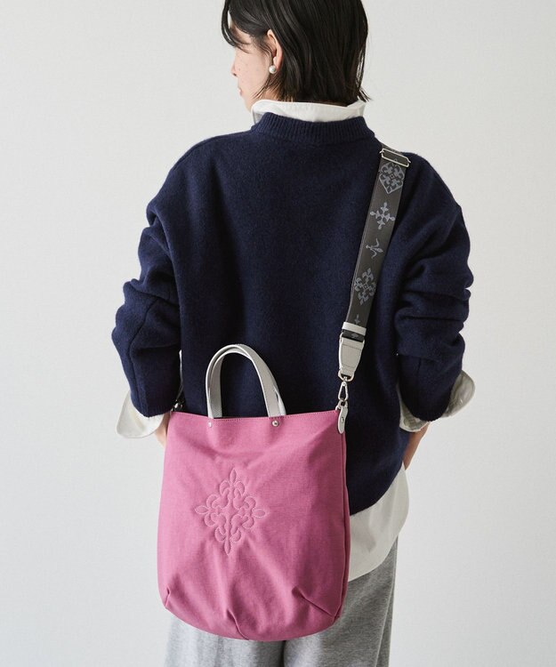 russet 《15か月連続！ブランド月間ランキング1位》コーデュラナイロン 2WAYトートバッグ(CE-1404-WEB) LotusPink