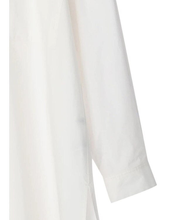 AMERICAN HOLIC ラグランＷポケットオーバーシャツチュニック Off White