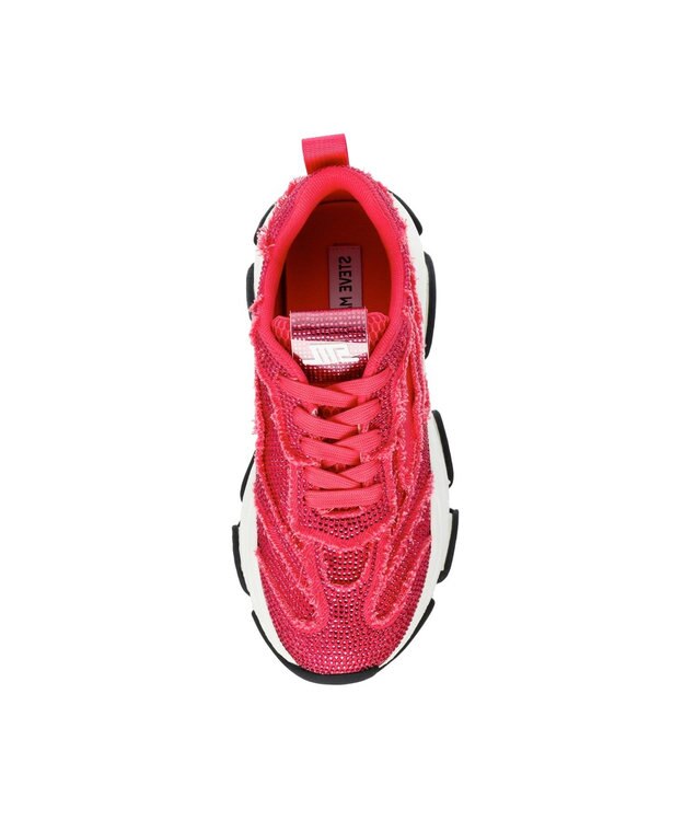 STEVE MADDEN PARK AVE ボリュームソールスニーカー ピンク