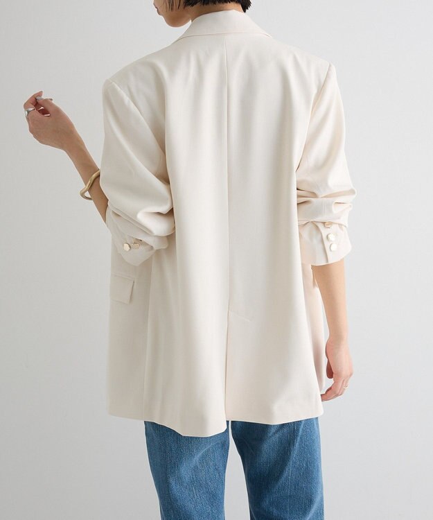 Green Parks ダブルテーラードジャケット Off White