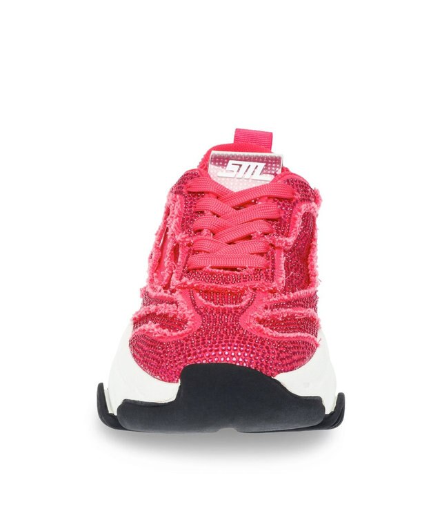 STEVE MADDEN PARK AVE ボリュームソールスニーカー ピンク