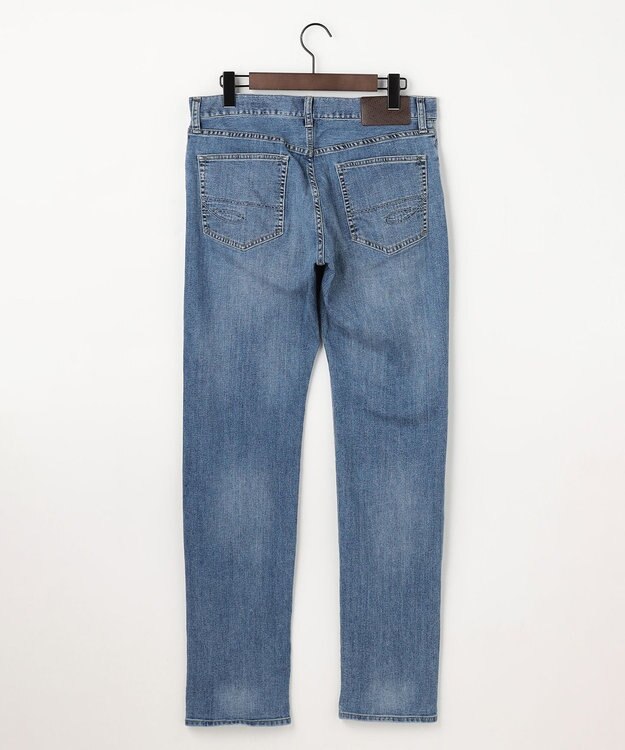 JOSEPH ABBOUD 【JAPANファブリック/ストレッチ/軽量】ライトオンス ストレッチ デニム パンツ サックスブルー系