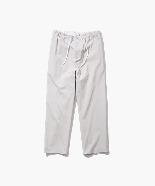 ATON SUVIN CORDUROY | イージーワイドパンツ - UNISEX WARM WHITE