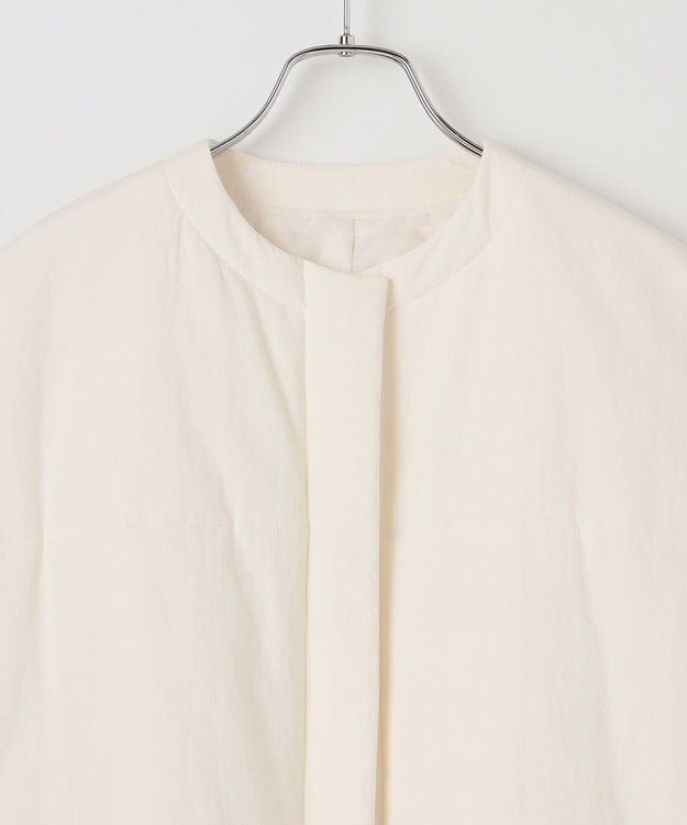 #Newans 【撥水/洗える】ビックスクエア中綿ベスト ホワイト